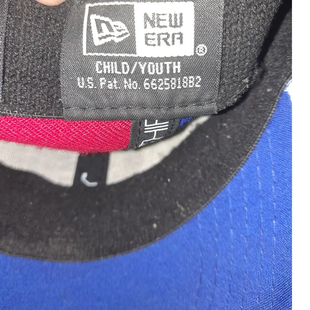 New Era New York Giants‎ NFL 100 Years Fitted Baseball Hat Cap Size Youth/Child